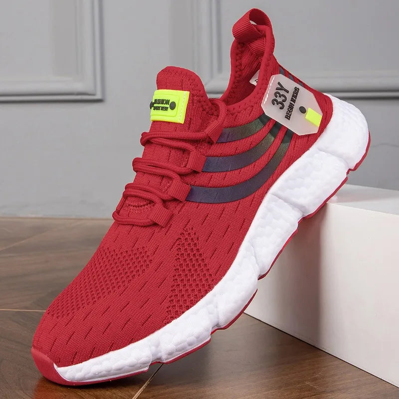 Men Breathable Comfortable Casual Running Shoes Ohberri