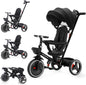 Tricycle Stroller Bike , 5-in-1, Adjustable Canopy, Sitting & Lying,Celerity - Ohberri