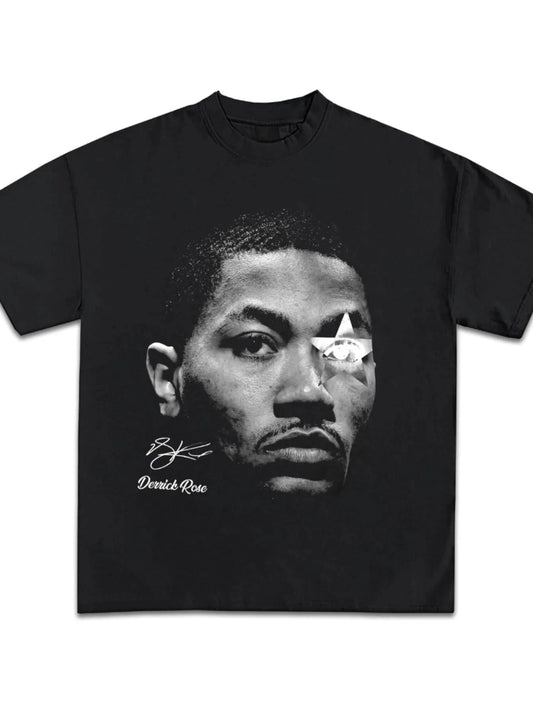 D Rose Graphic T Shirt Ohberri