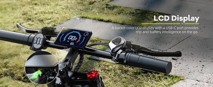 High speed electric ebike for adults, 52V ebike,40AH battery ,full suspension bicycle,hydraulic ebike,fat tyre 26inch 3000W - Ohberri