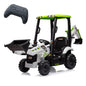 4 in 1 Ride on Excavator & Bulldozer With Remote Control Ohberri
