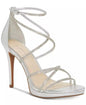 Jaeya Strappy Rhinestone High-Heel Dress Sandals Ohberri
