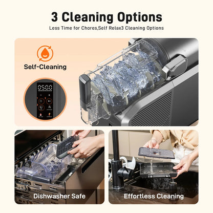 7 in 1 Professional Home Slushie Machine No Ice Needed Rapid Chill Technology Ohberri