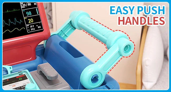 Doctor Pretend Play Medical Station Set with Lights Stethoscope - Ohberri