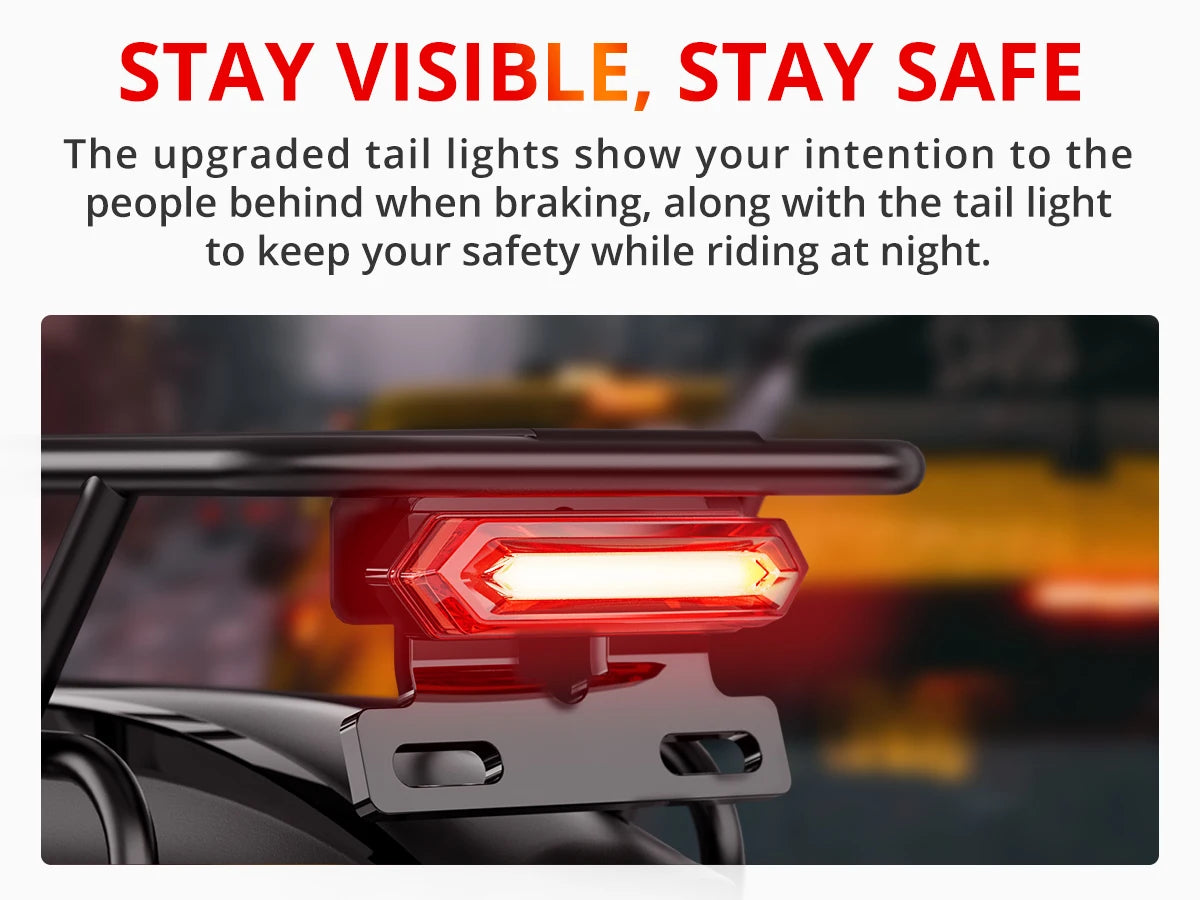 Peak 1500W 48V 15AH 26" Fat Tire Mountain Bike 31mph  Electric Dirt Bike - Ohberri