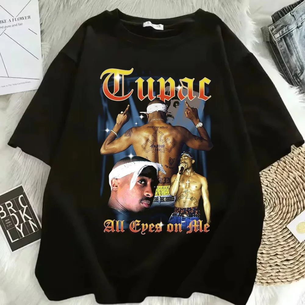 Tupac Hip-hop Street T-shirt Ohberri
