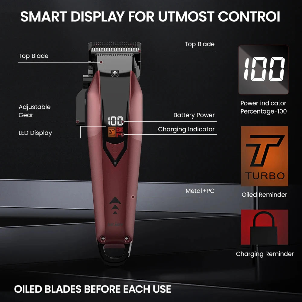 Professional Hair Clippers for Men Trimmers Set Ohberri