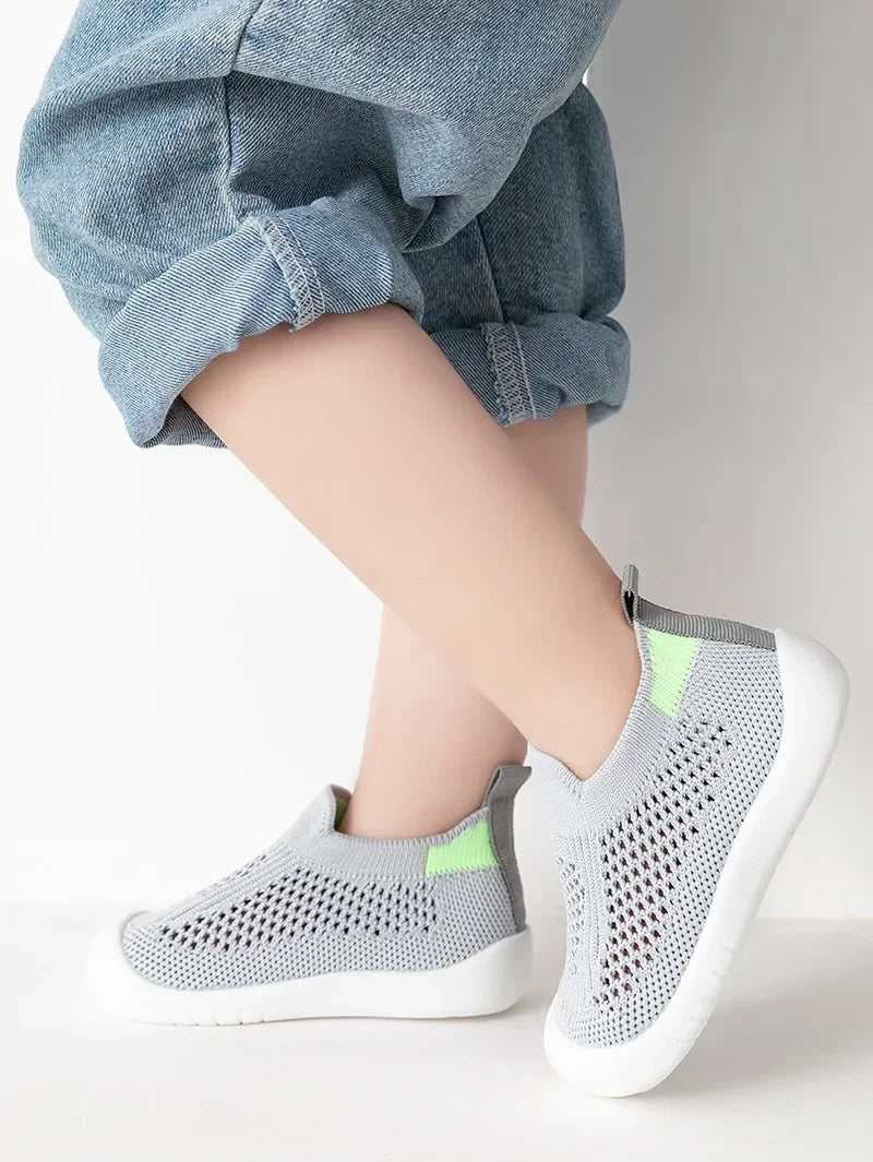 Breathable Knitted Kid Casual Shoes Ohberri