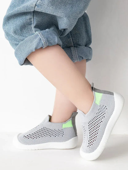 Breathable Knitted Kid Casual Shoes Ohberri
