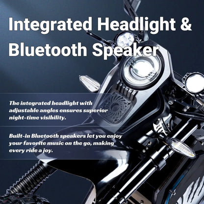 M10 Electric Bicycle 5000W*2 Dual Motor 72V50AH Electric Bike Ohberri