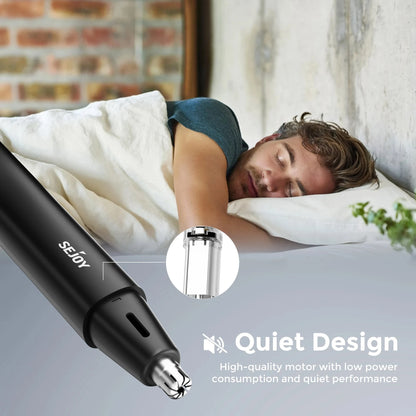 2-IN-1 Nose Hair Trimmer Men Women Ear Hair Trimmer Small Electric Trimmer Ohberri