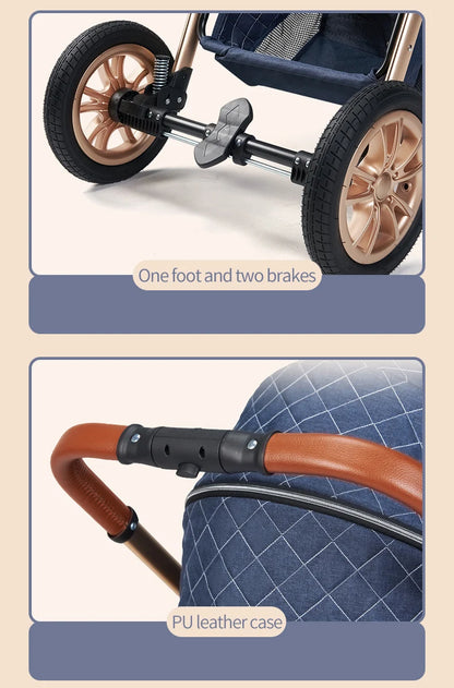 3 in 1 Stroller - Ohberri