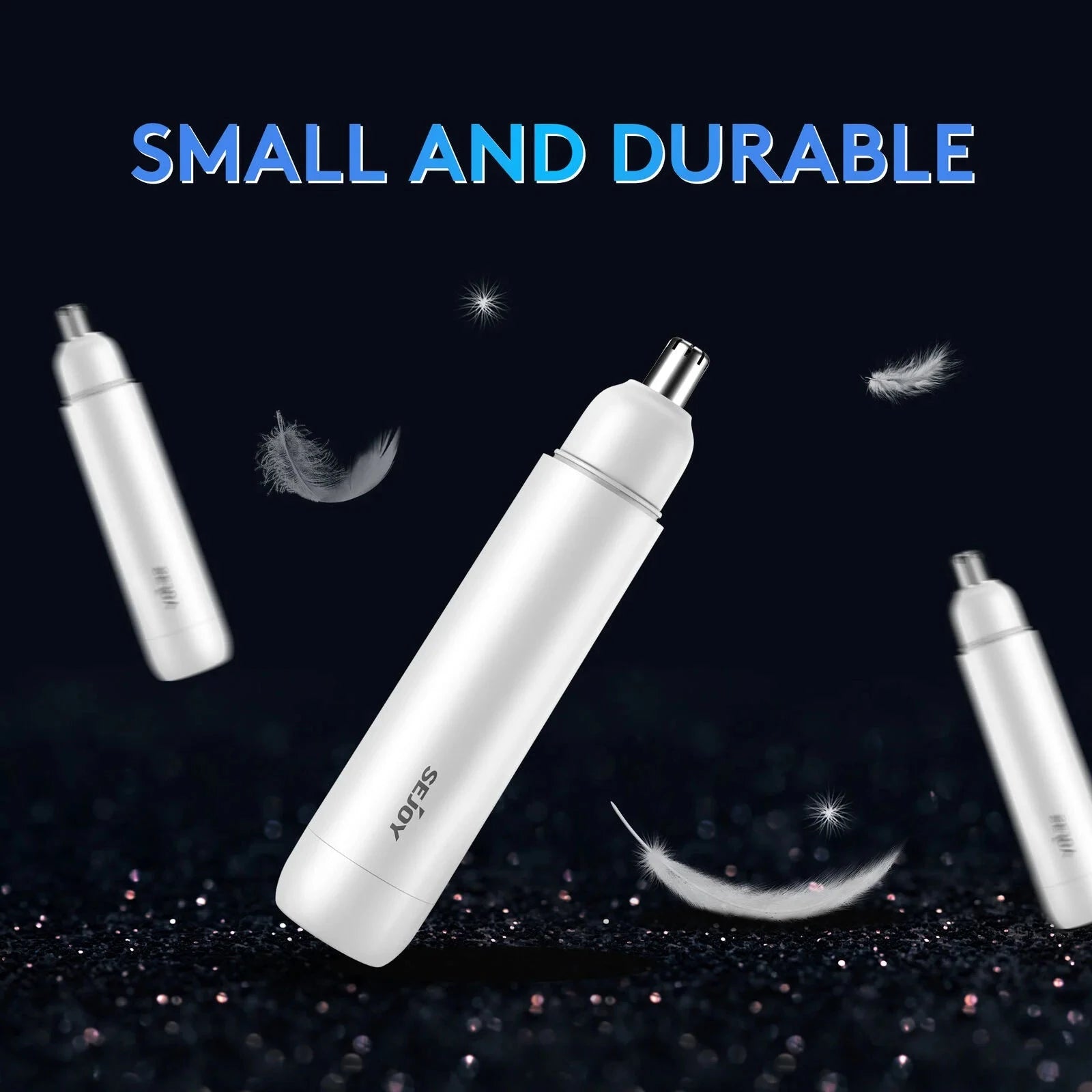 2-IN-1 Nose Hair Trimmer Men Women Ear Hair Trimmer Small Electric Trimmer Ohberri