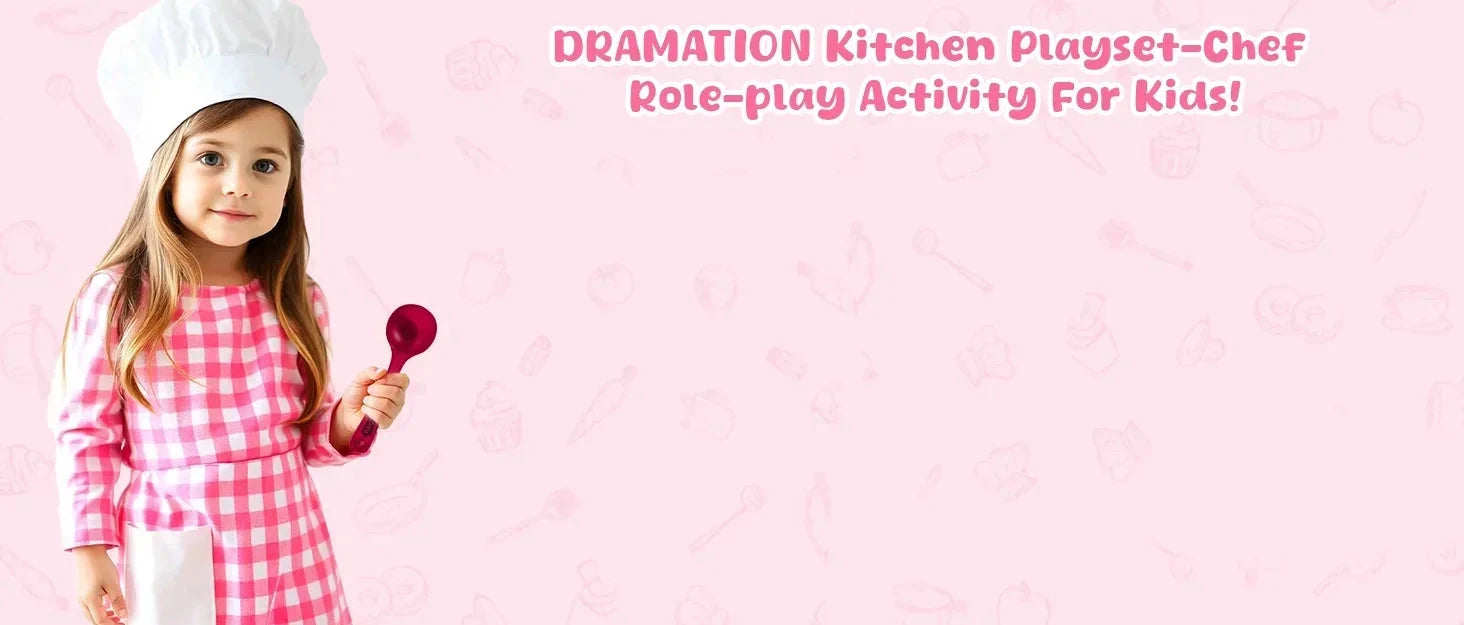 Kids Kitchen Playset and Kitchen Accessories Ohberri