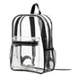 Transparent PVC Outdoor Sports Fitness Knapsack Casual Travel Visible Backpack Large Capacity Waterproof Shoulders Bag - Ohberri