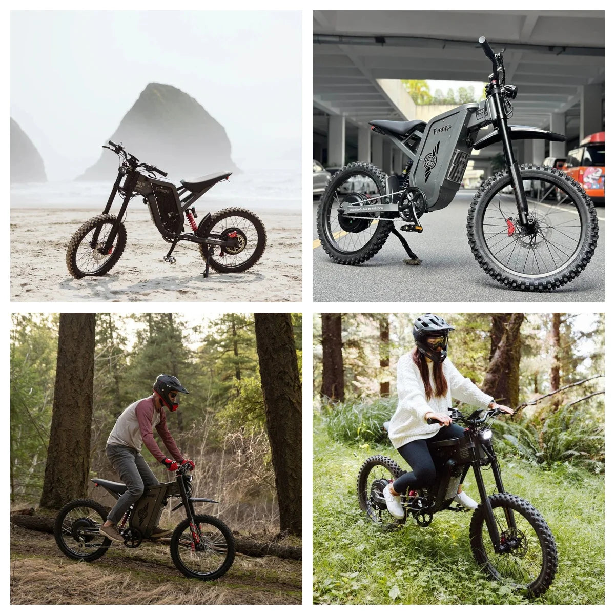 6000W Brushless Gearless Motors 30AH Lithium Battery Speed 90Kmh Electric Dirt Bike - Ohberri