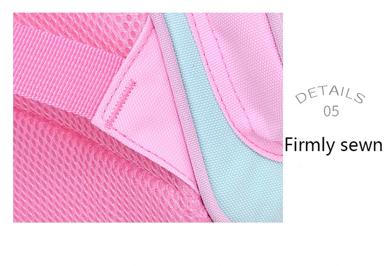 Kid Backpack for Girl Unicorn Children Rainbow Eyes School Bag Ohberri