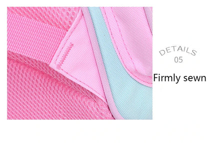 Kid Backpack for Girl Unicorn Children Rainbow Eyes School Bag Ohberri