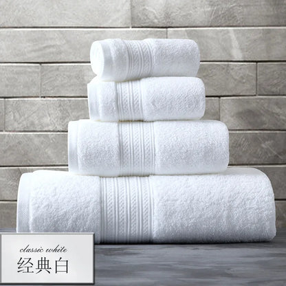 T416A Custom made hotel 1 piece dusty pink white grey light green thick quick dry Cotton Terry hand towel bath Towel Face Towel - Ohberri