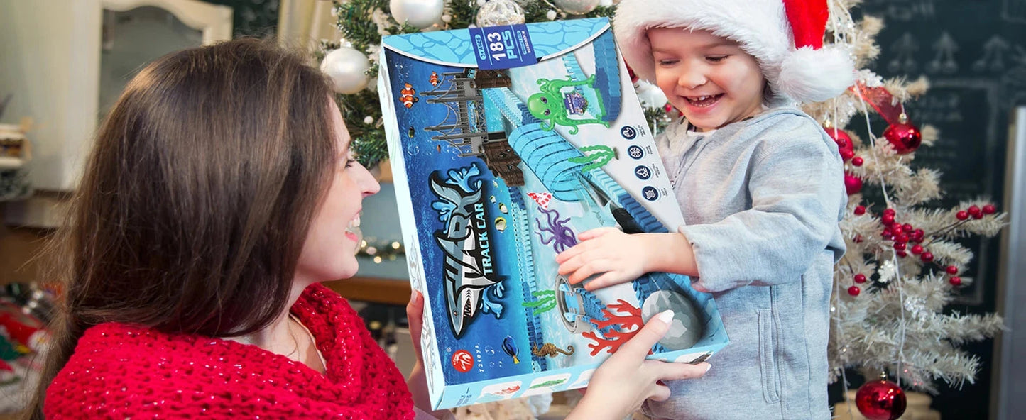 Racetrack Cars Ocean Train Ohberri