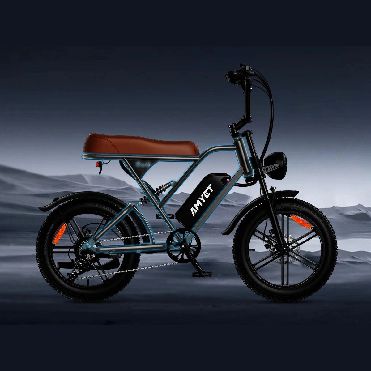 Electric Bike 1000W Motor 48V 20AH 20“ Tire - Ohberri