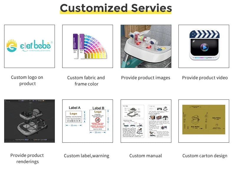 5 in 1 Adjustable Height Convertible Wood Baby Crib - Ohberri