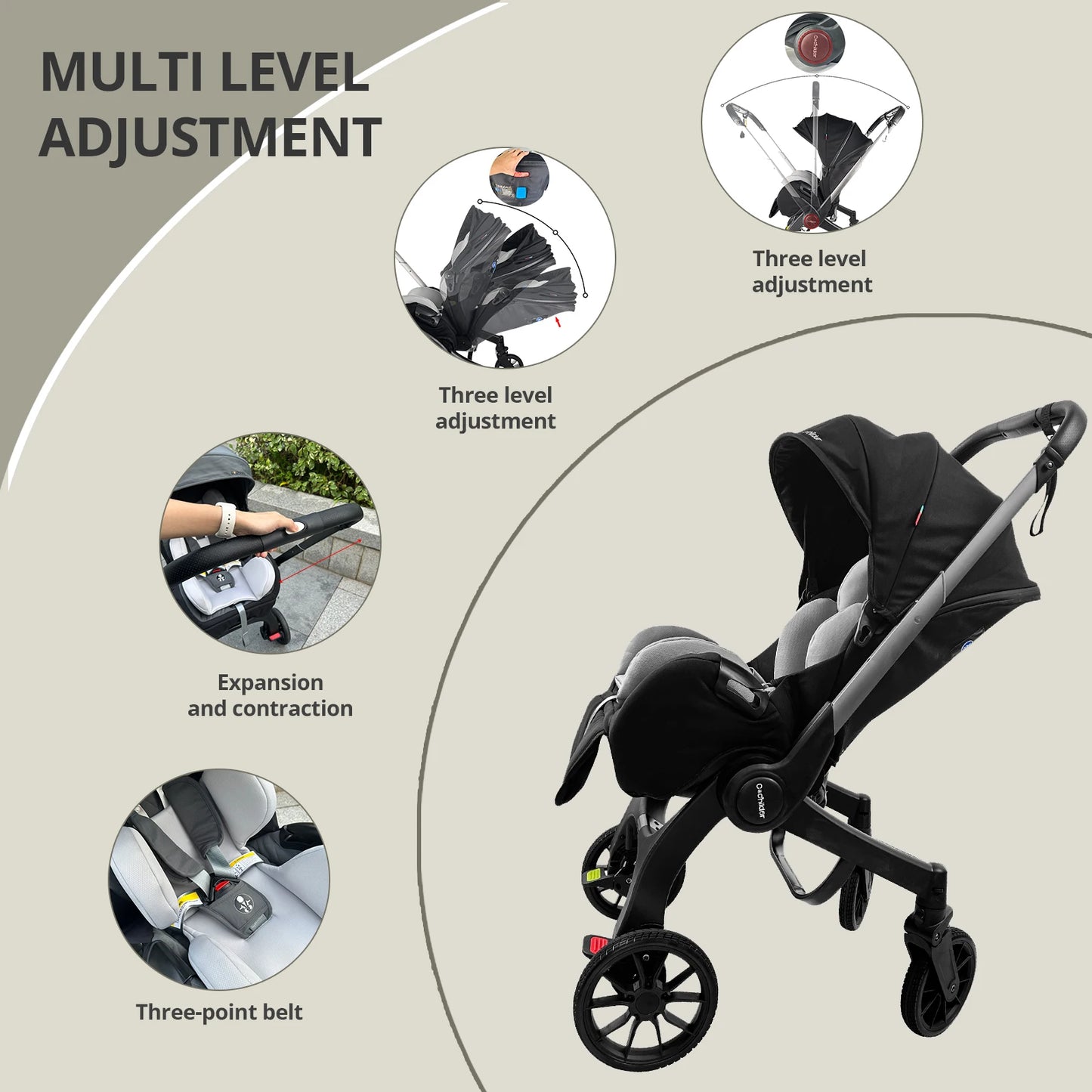 Baby stroller - Ohberri