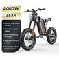 Electric Bike 2000W 48V35AH 55km/h 20“*4.0 Off Road Mountain Ebike - Ohberri