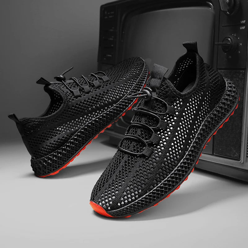 Men Sports Mesh Breathable Casual Shoes Ohberri