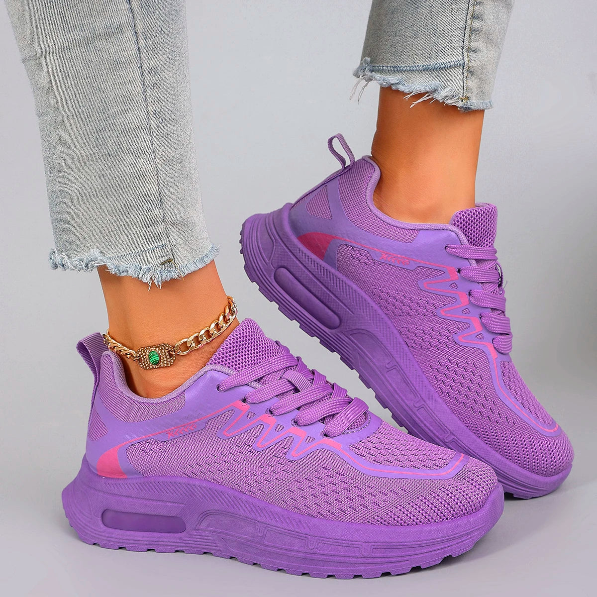 Women's breathable mesh casual sneakers Ohberri