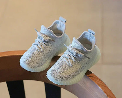 Casual Breathable Soft Bottom Kids Tennis Shoes Ohberri