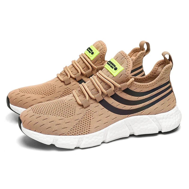 Men's Running Mesh Breathable Lightweight Outdoor Tennis Shoes Ohberri