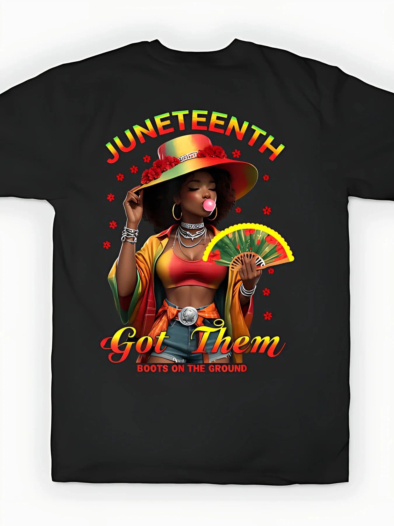 Juneteenth Cowgirl- Black Ohberri