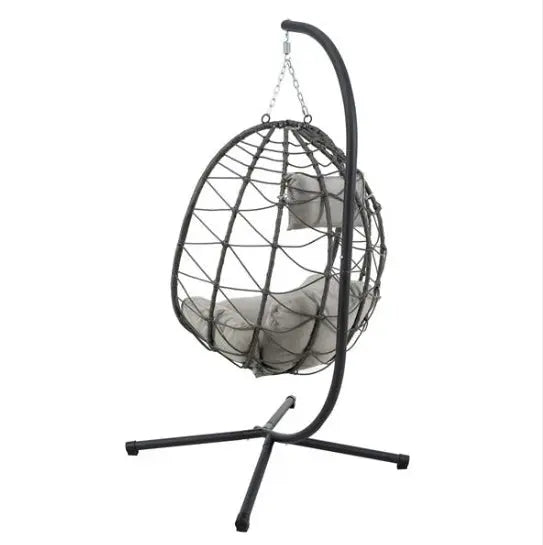 Indoor And Outdoor Swing Chairs, Hanging Basket Chairs With Stands Are Suitable For Bedrooms, Living Rooms, Balconies, And Are Prohibited From Being Sold On The Wayfair Platform My Store