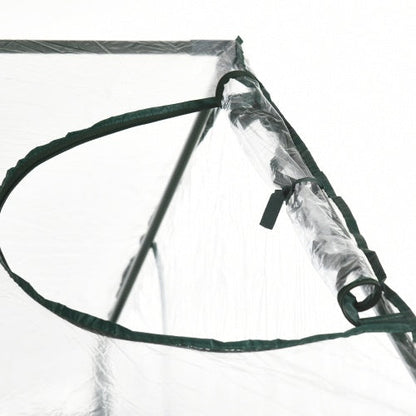 Portable Walk-in Steel Frame Garden Greenhouse Inkedjoy