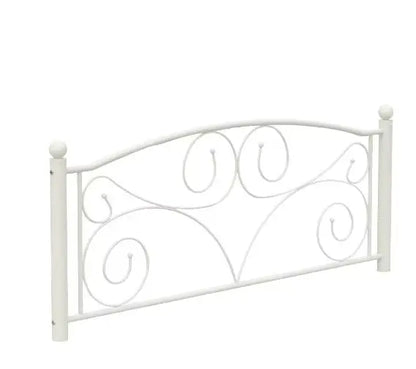 Full Size Unique Flower Sturdy Metal Bed Frame My Store