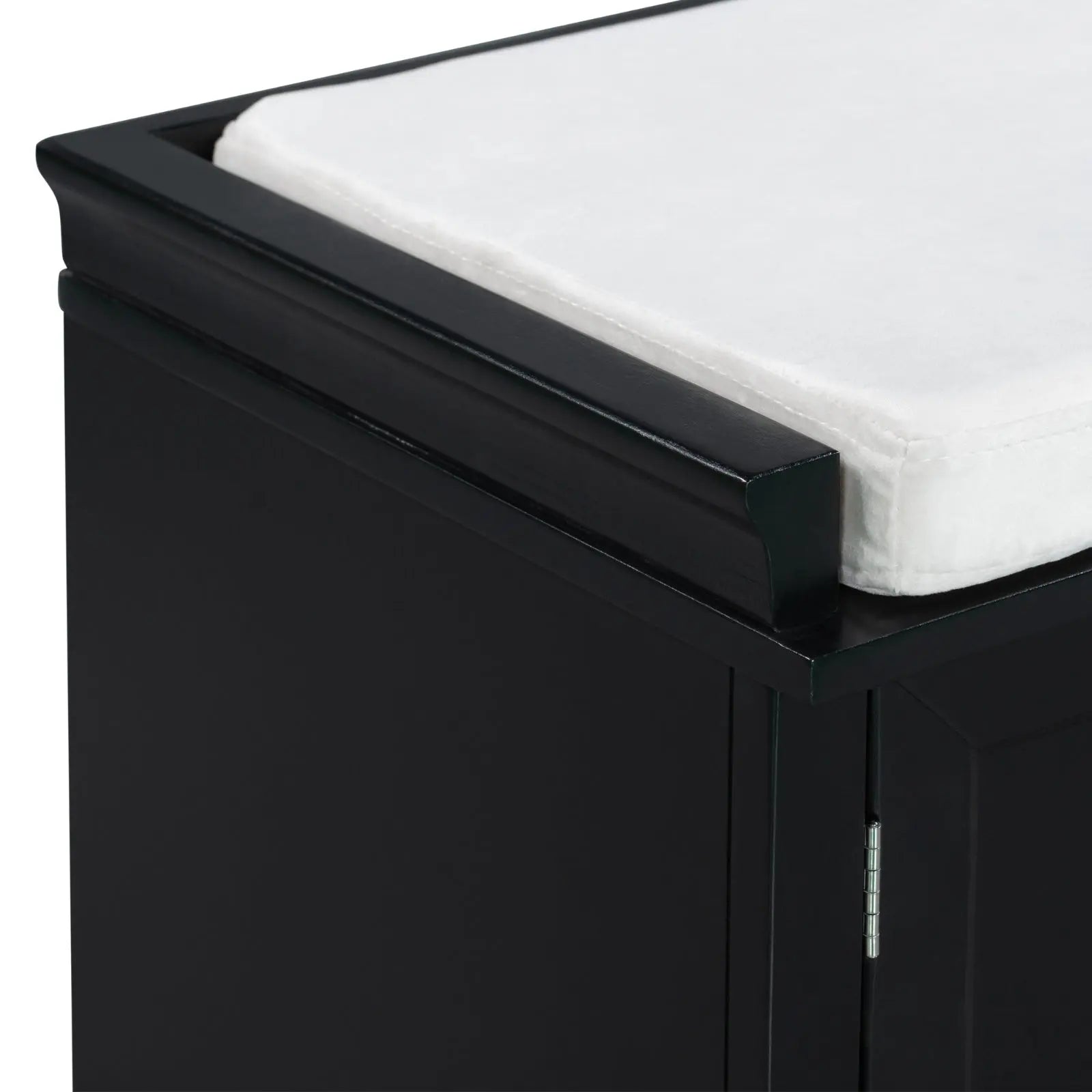 Storage Bench With Drawers, Cabinets & Removable Cushion For Living Room My Store