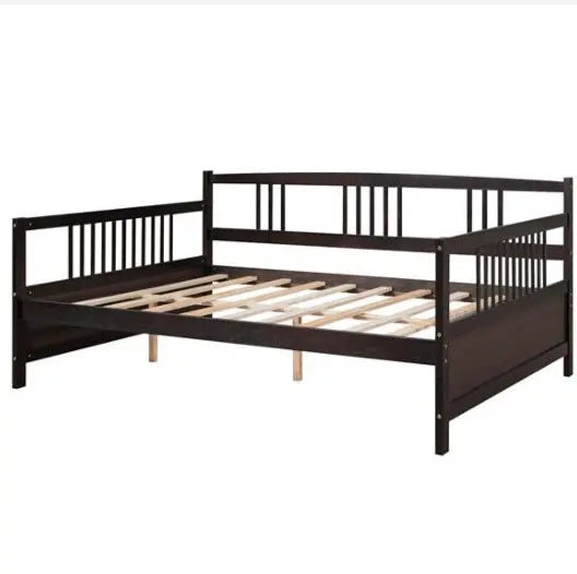 Full-size Sofa Bed With Support Legs, Espresso Color My Store