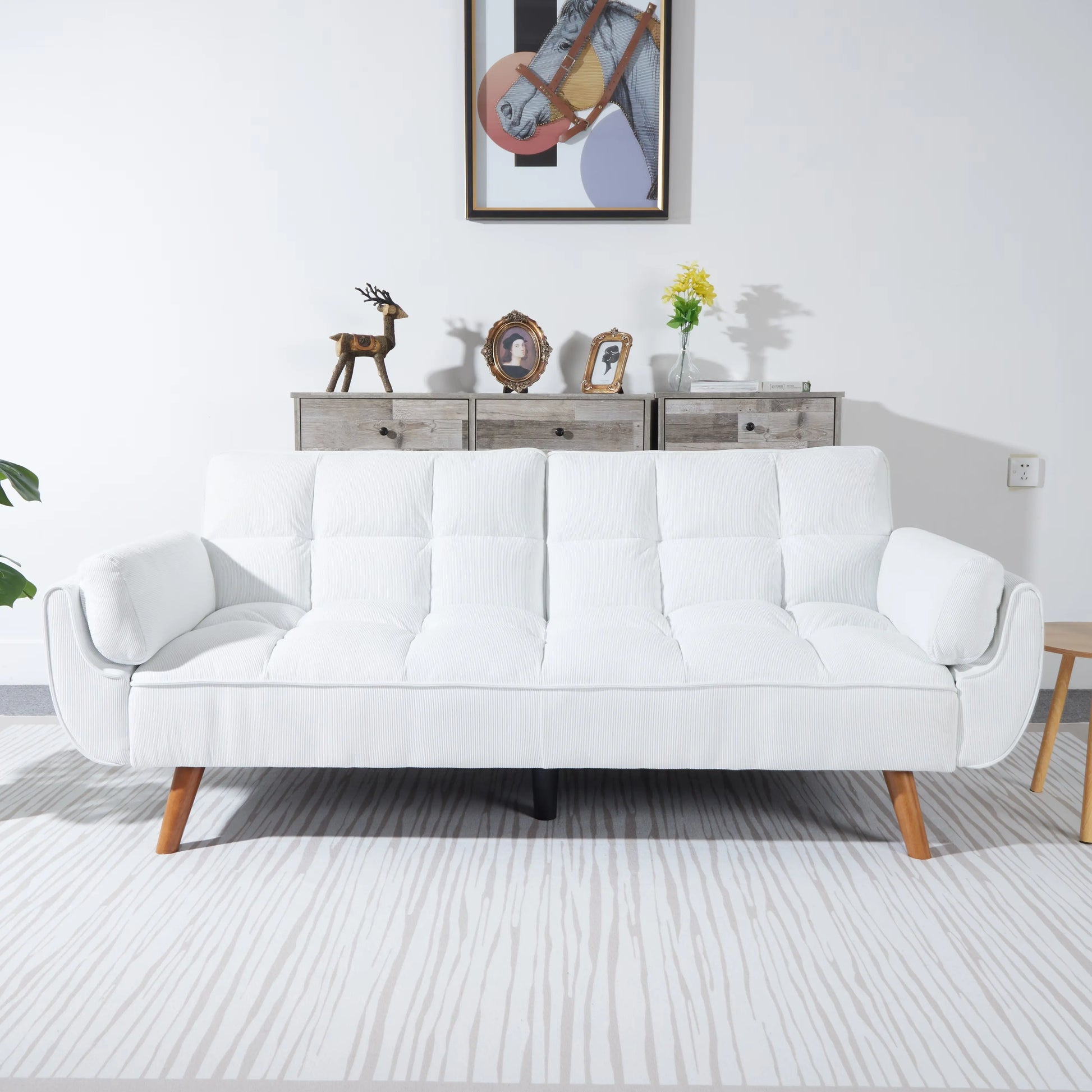 Sofa Bed-White My Store