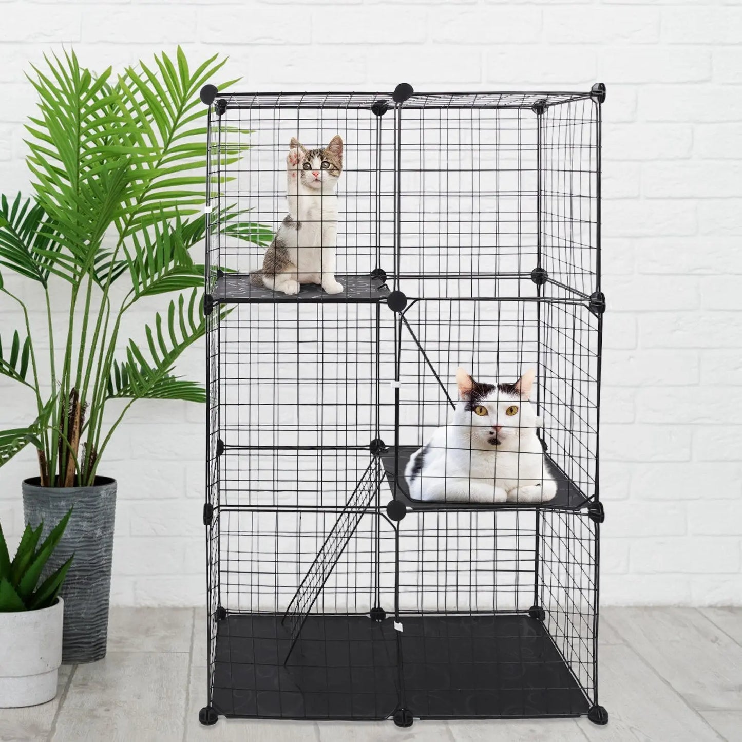 Cat Cage With 3 Doors And 3 Layers, Suitable For Kittens, Puppies, Rabbits My Store
