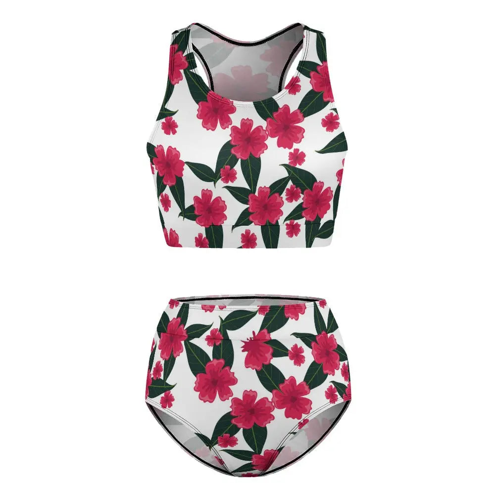 Ladies Two Piece Bikini Swimsuit Inkedjoy