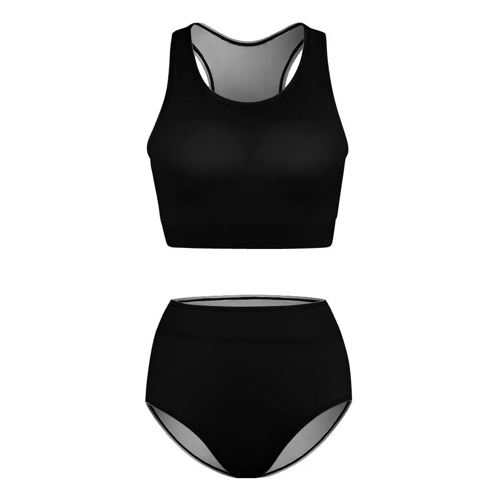 Ladies Two Piece Bikini Swimsuit Inkedjoy
