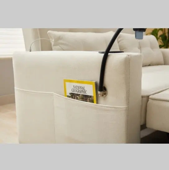 Futon Chair Bed Convertible Chair 3 In  1 Pull Out Sleeper Chair Bed My Store