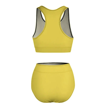 Ladies Two Piece Bikini Swimsuit Inkedjoy