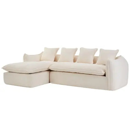 Comfy Sectional L-Shape Sofa Couch With Chaise My Store