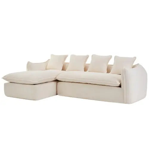 Comfy Sectional L-Shape Sofa Couch With Chaise My Store