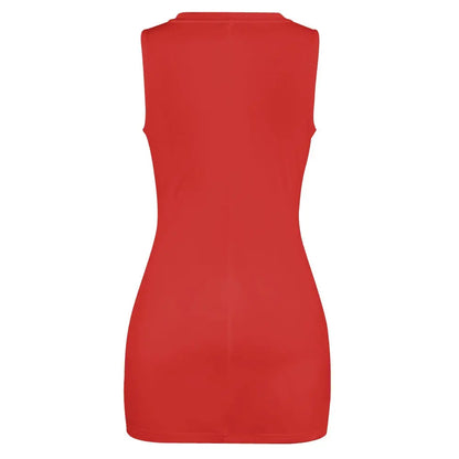 Navel-Baring Cross-Fit Hip Skirt Inkedjoy