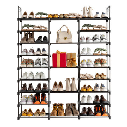 3 Rows And 9 Layers With Hooks Can Hold 50 Pairs Of Shoe Racks Inkedjoy