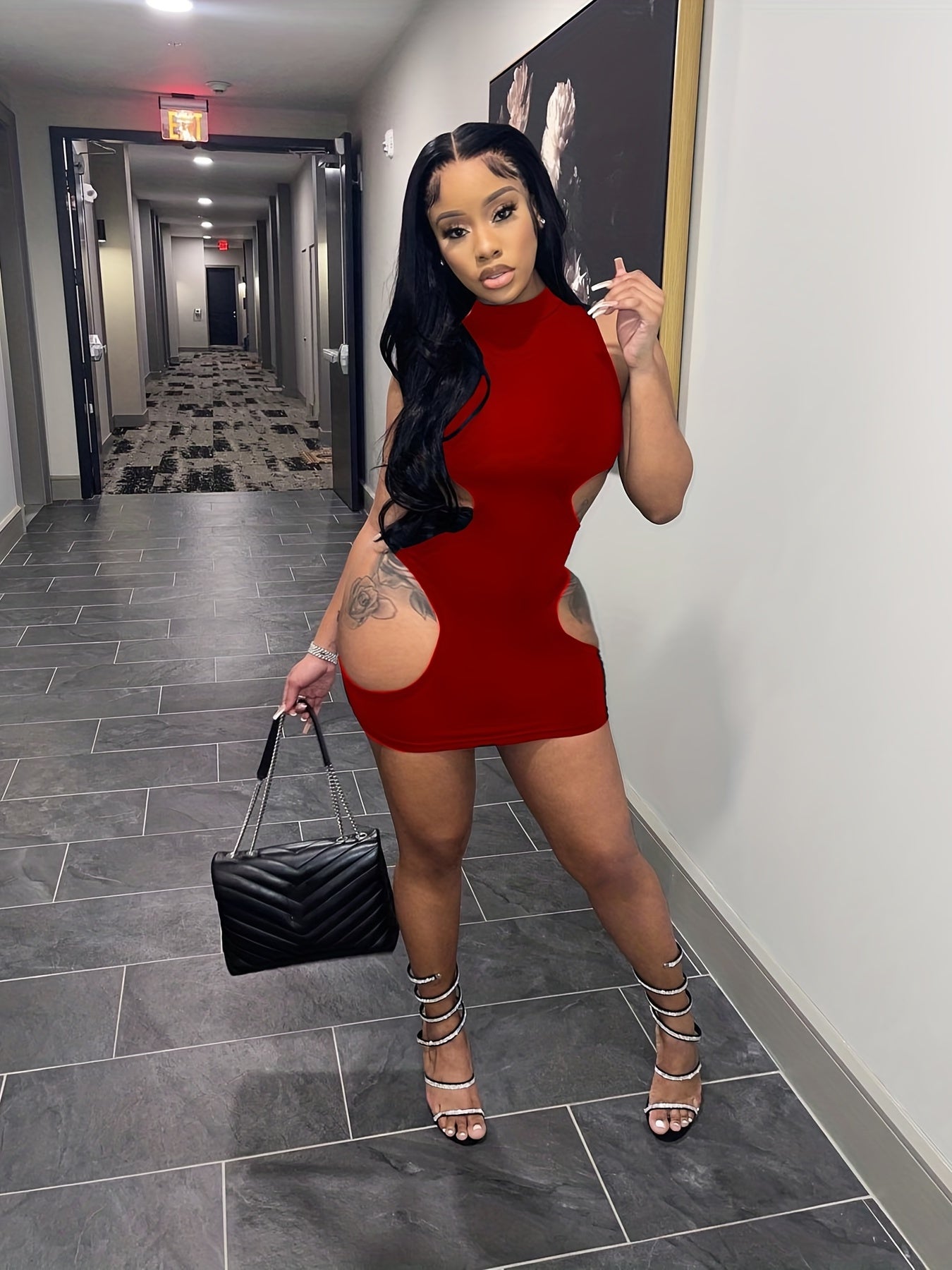 Bodycon Tank Dress - Spring Summer Fashion - Women's Clothing Ohberri