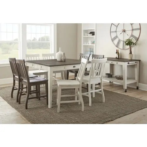 Cayla - Counter Chair White My Store